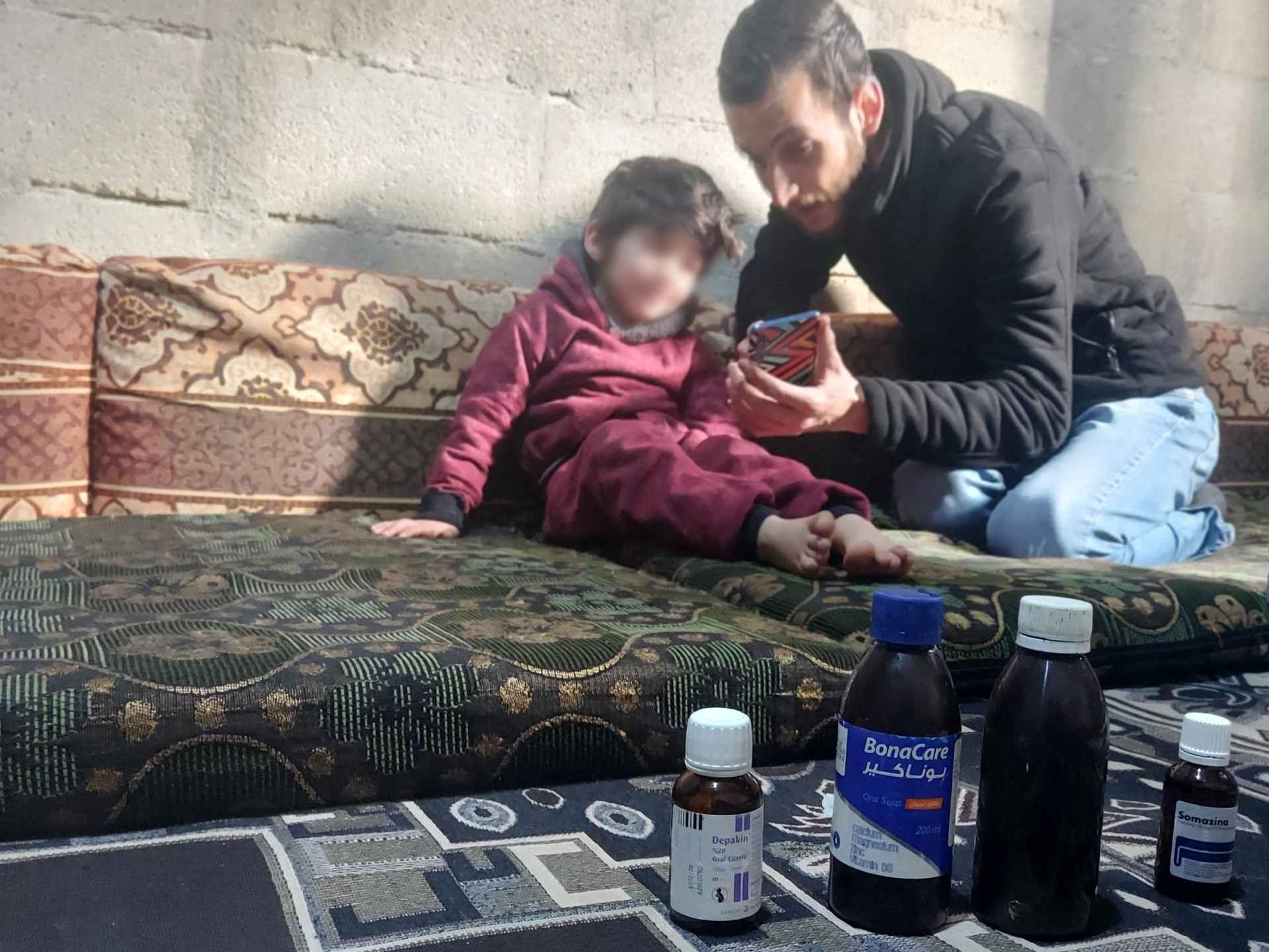 A Family with Sick Children in Need of Help