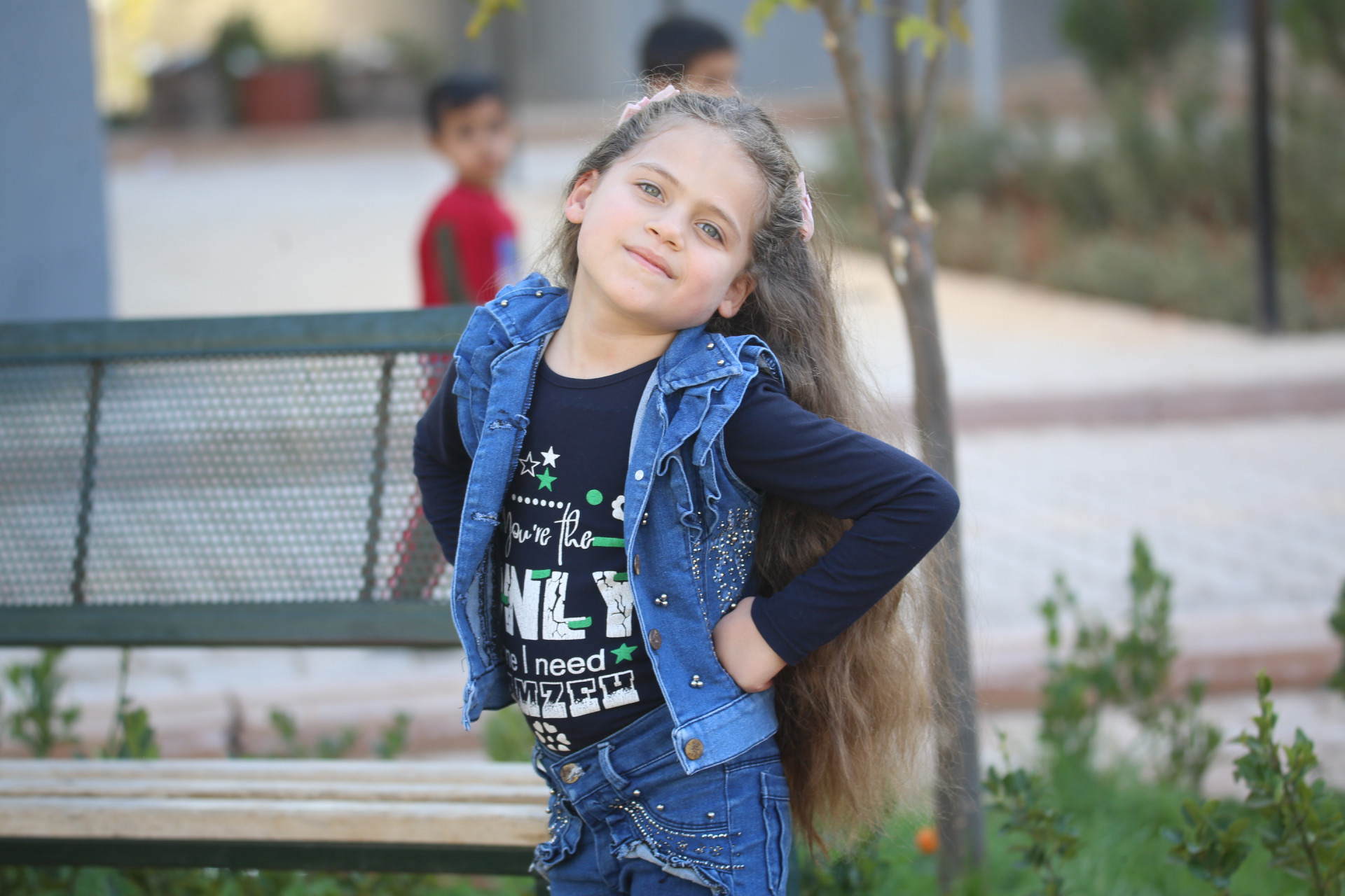 Qamar, an orphan girl from Aleppo