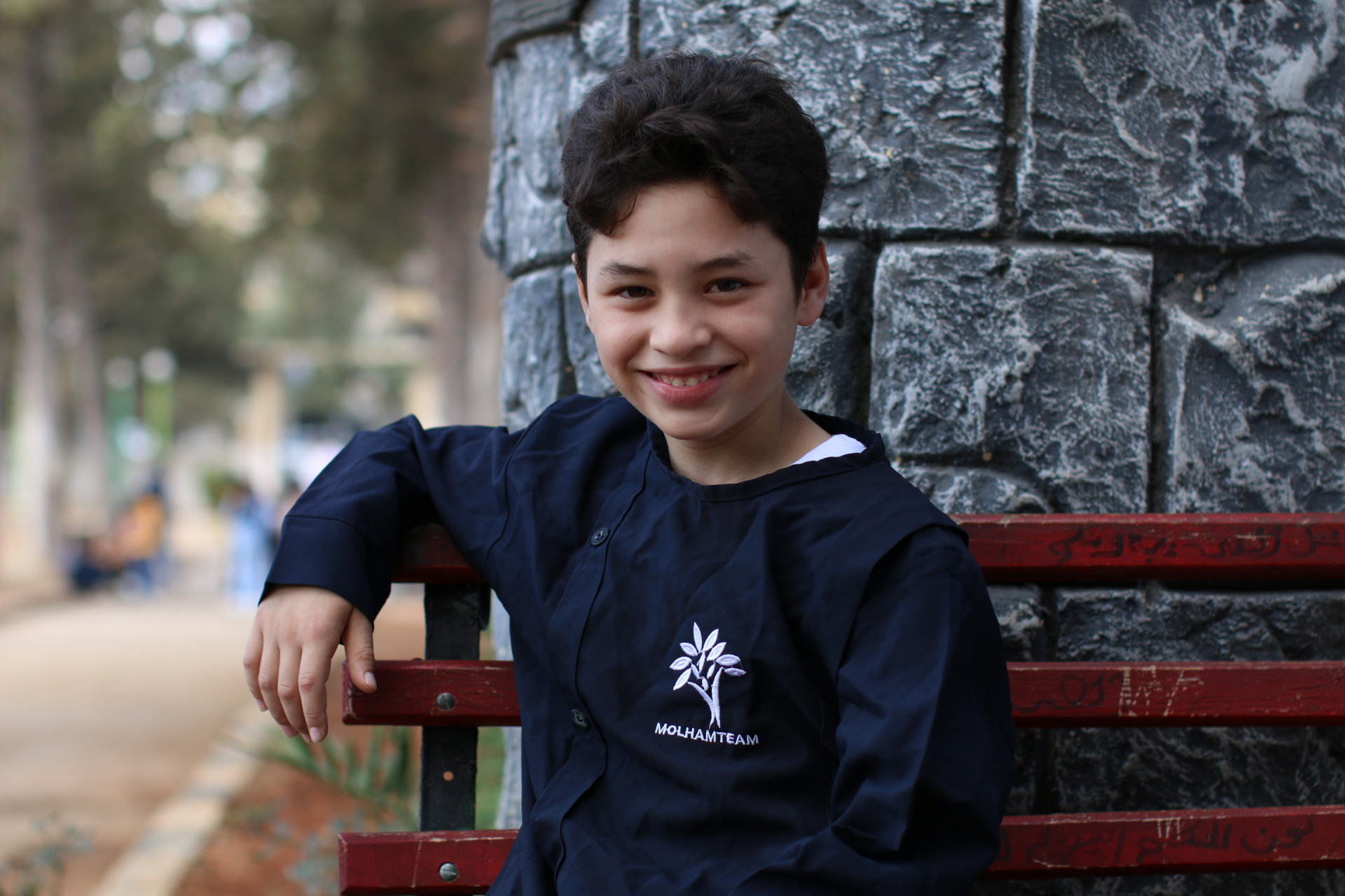 Mohammad, an orphaned child who needs a sponsorship