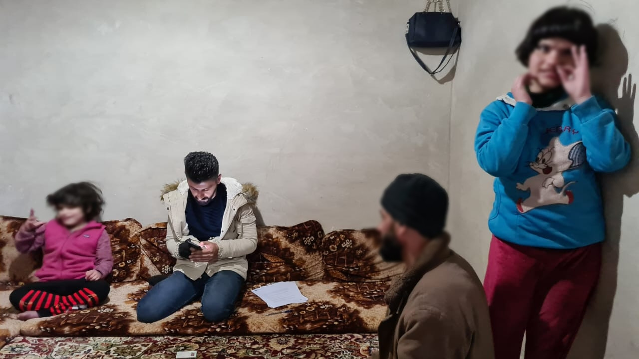 Three of his children have cerebral atrophy! Mohammad and his family need your support.