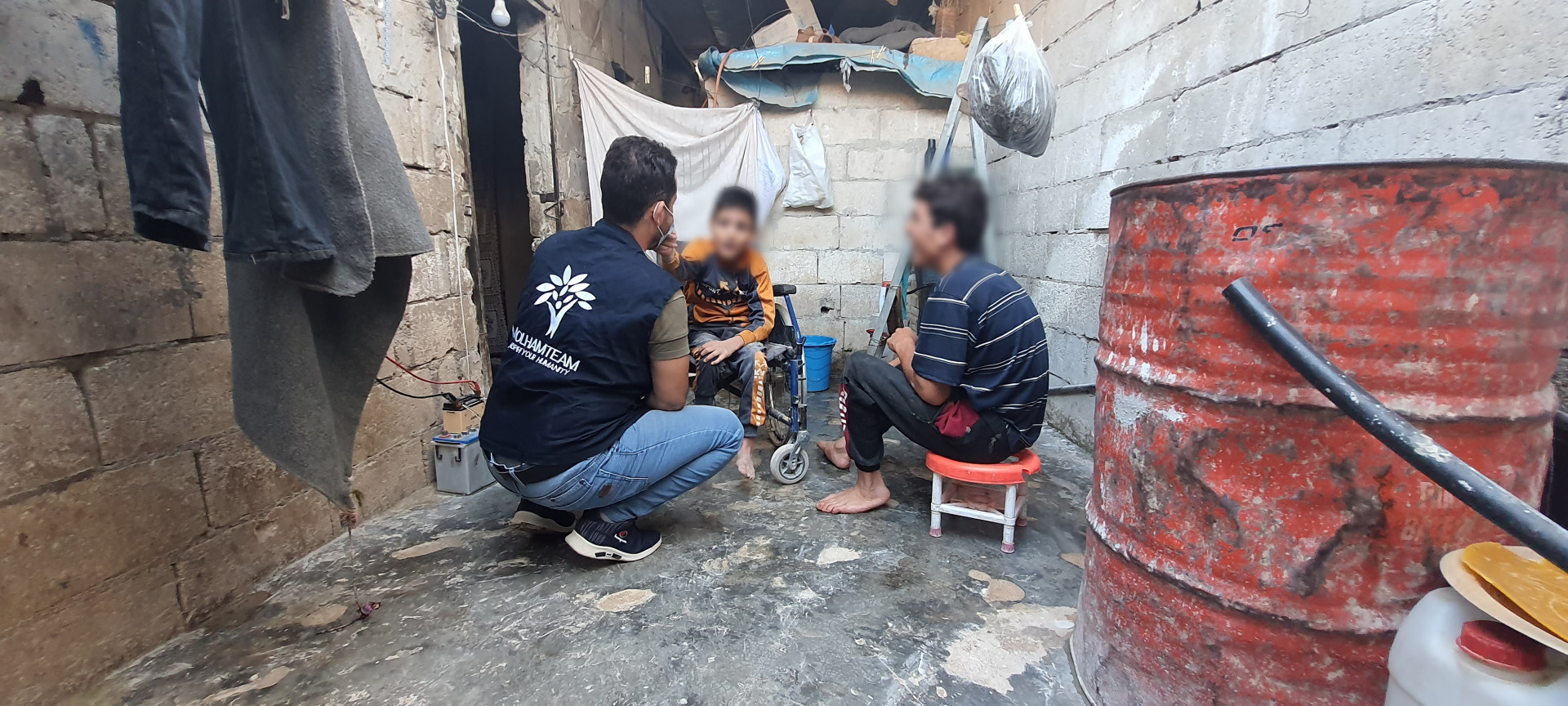 Abdulbari is a poor, young man who needs help