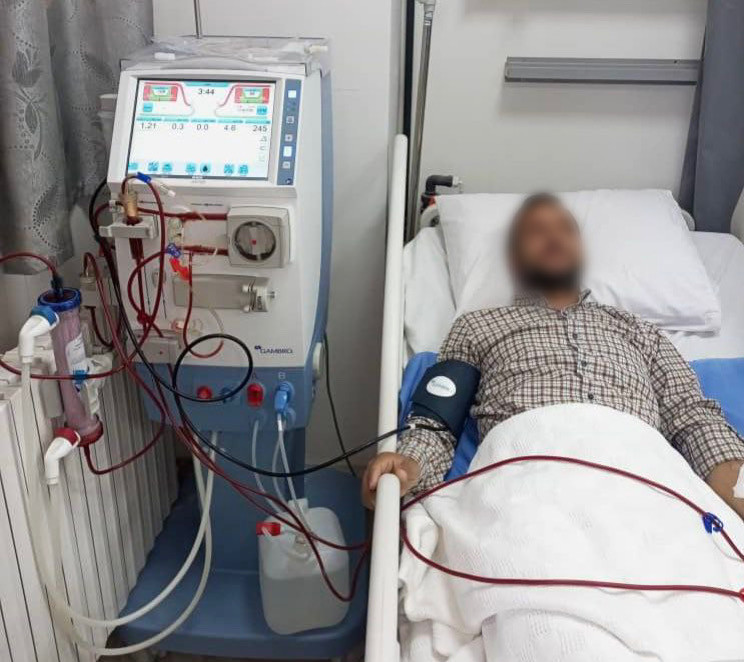 Ibrahim's sister will donate her kidney to him, but he needs help with the cost of the operation.