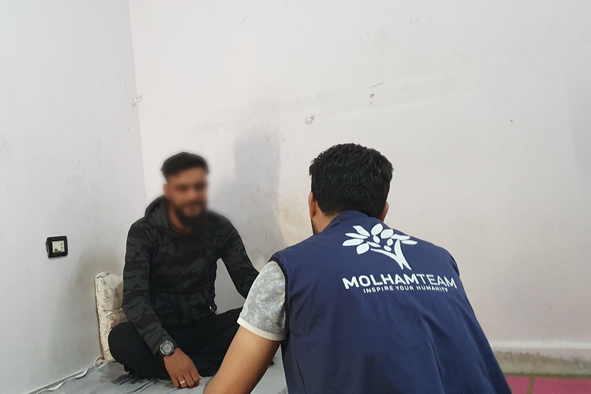 Khalid has lost his parents due to shelling