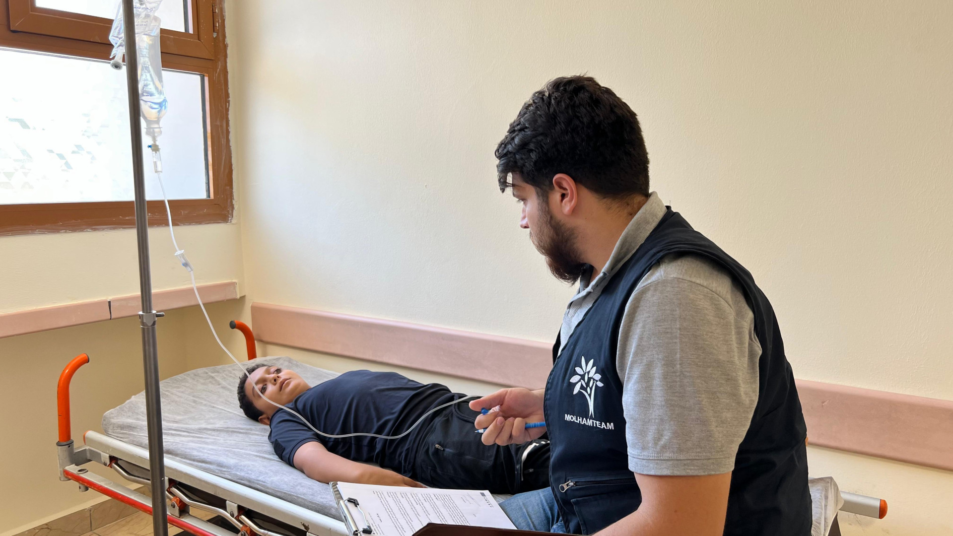 طفل يعاني من ورم سرطاني في الدماغ مع مضاعفات خطيرة وبحاجة لمساعدتكم.