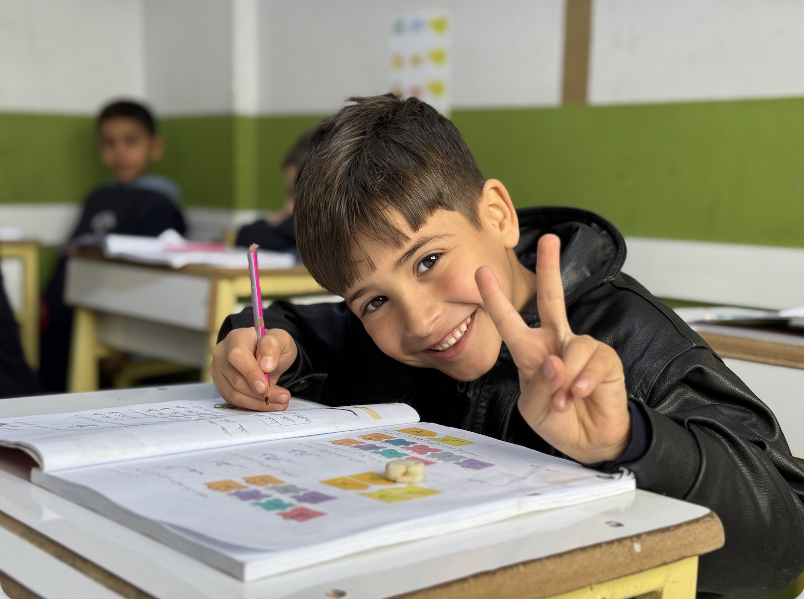 محمد يحلم بإكمال دراسته