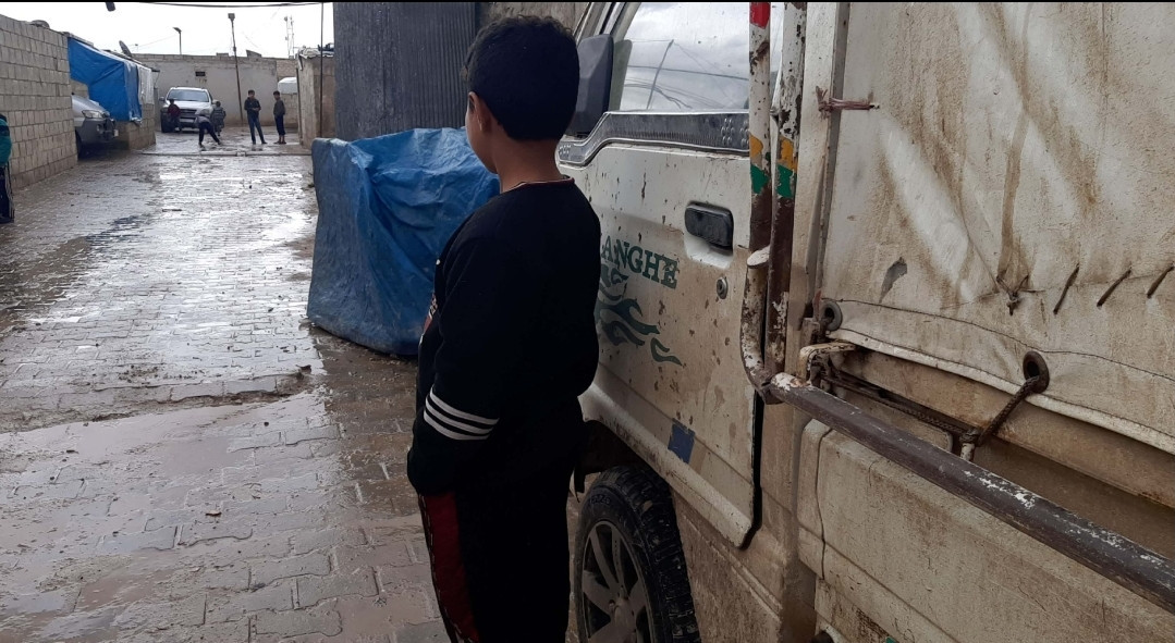 Ridha, an orphan from Aleppo