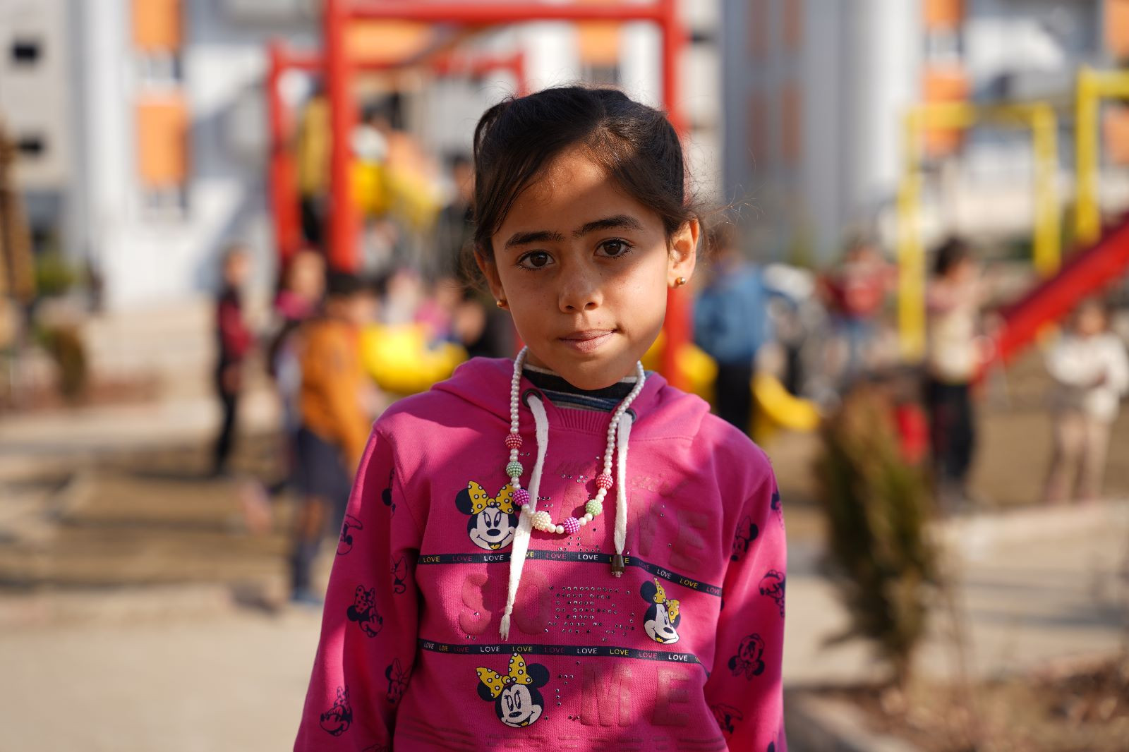 Ghufran is an orphan girl from Aleppo