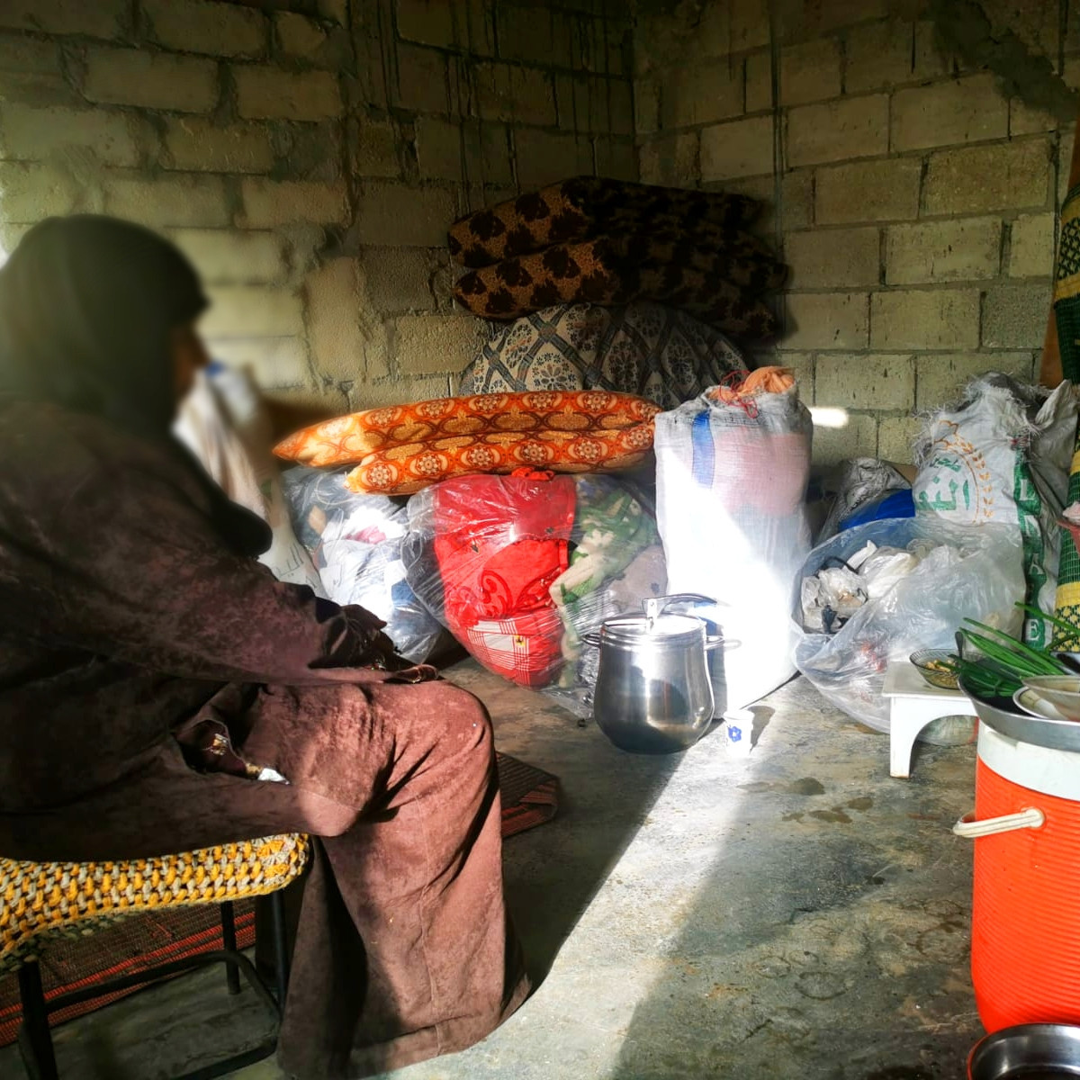 They are widows with orphaned children