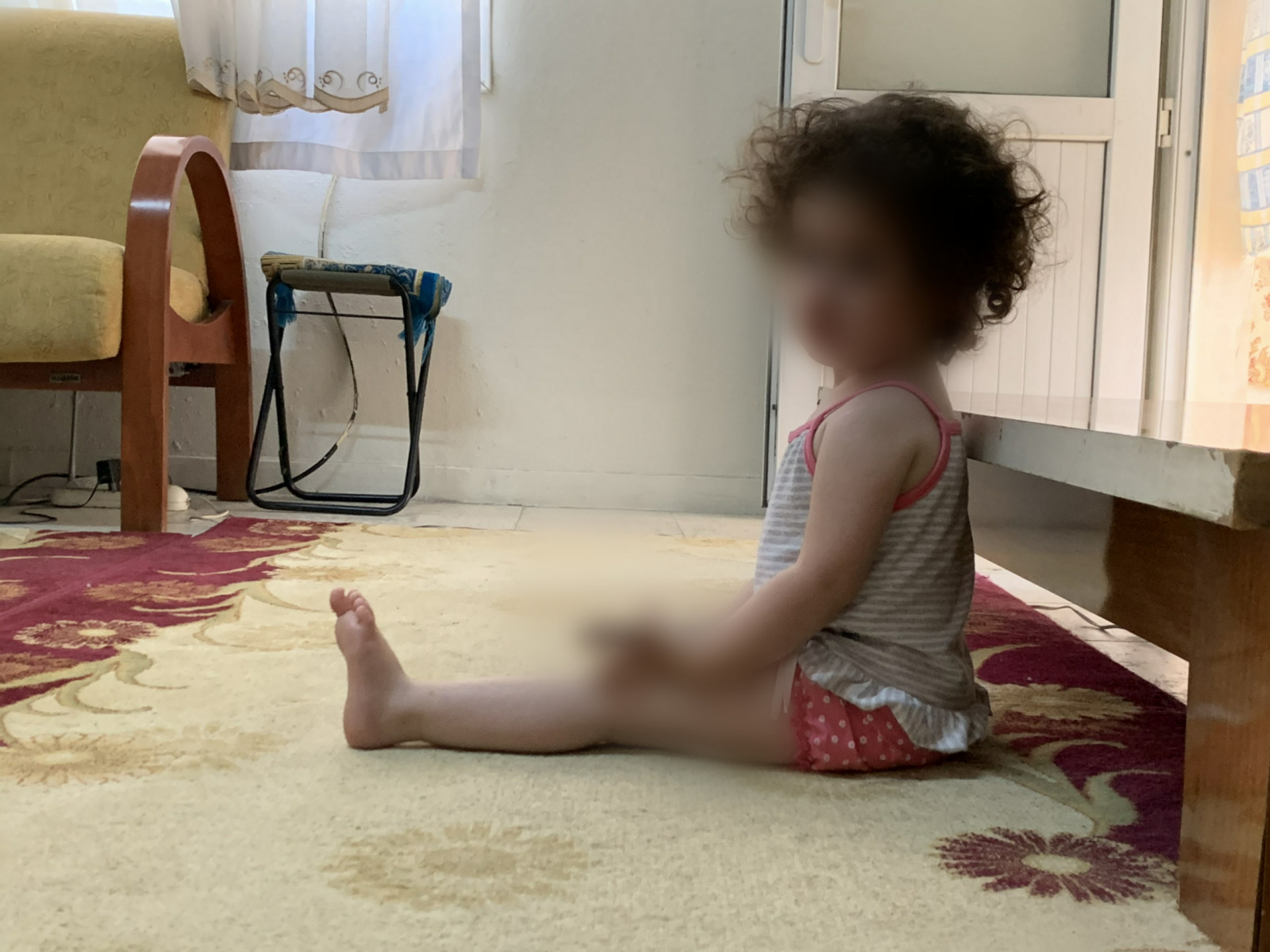 A child needs a medical device to be able to walk