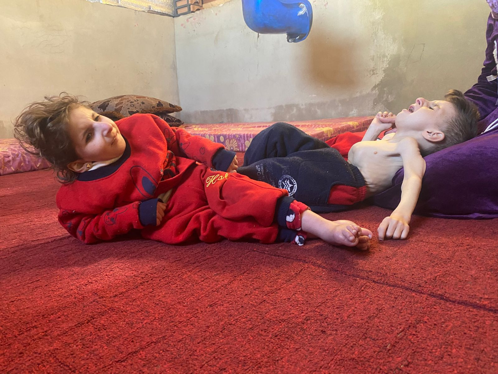 Sanaa has two children with special needs.