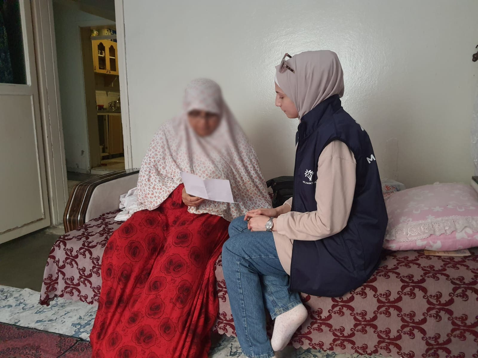 Fatima and her sister are widows who need assistance