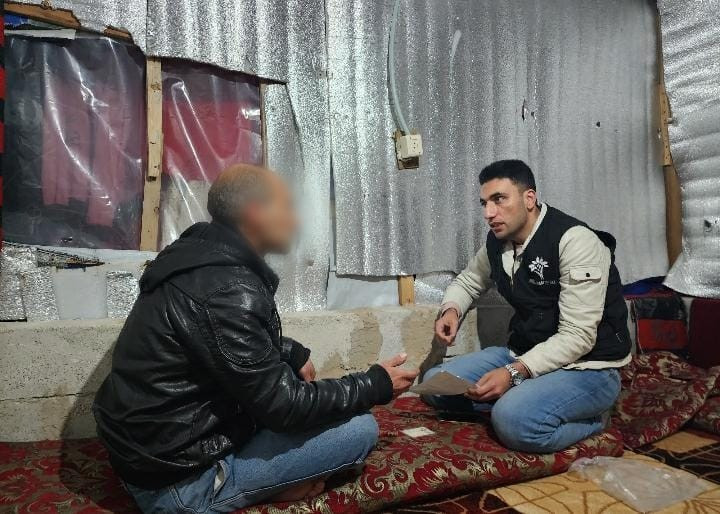 A cold tent in Arsal camp