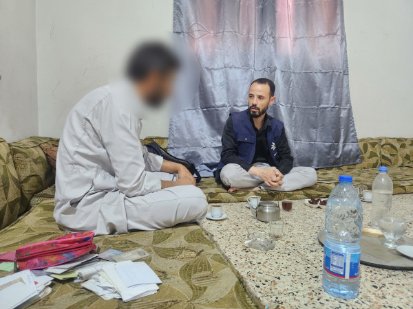 "الوجع لا يُرى... لكنه ينهش في جسد العم أسعد"