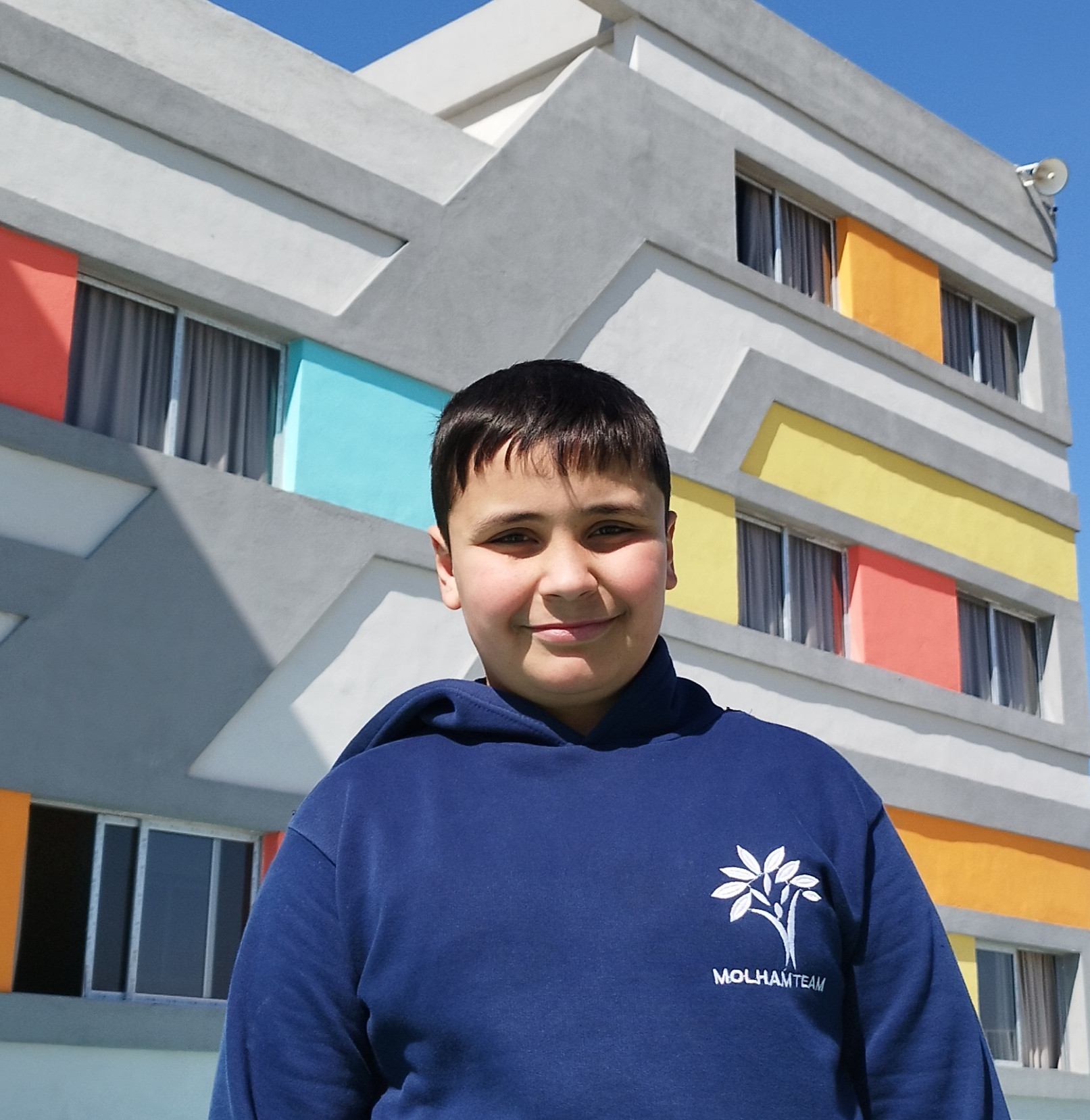 Taim is an orphan kid who needs a sponsorship