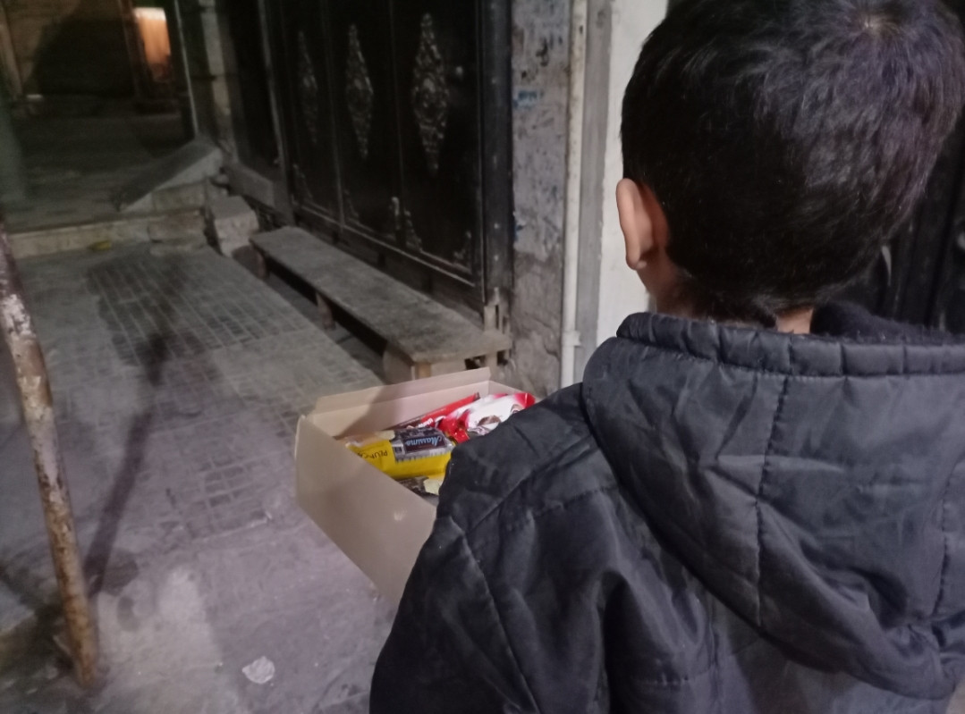 Taim, an orphan from Damascus