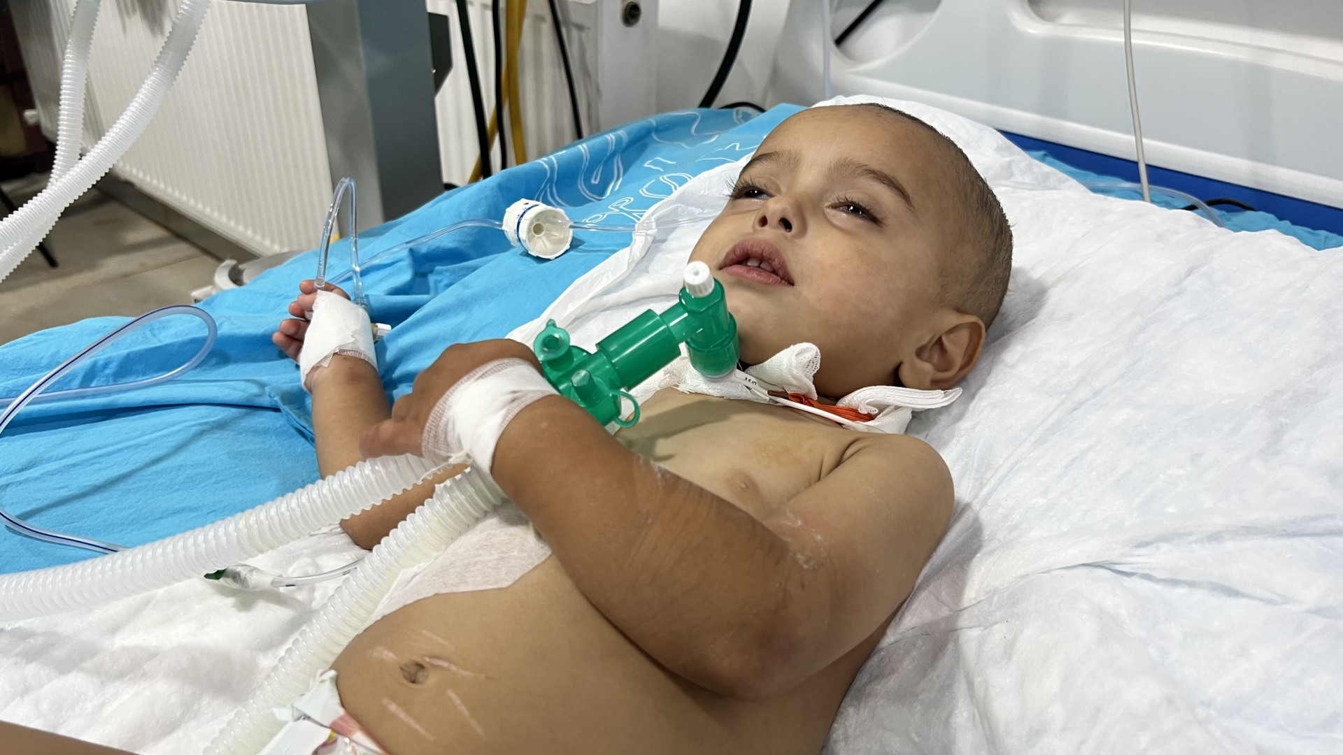 Zaid is a child in who's a critical health condition!
