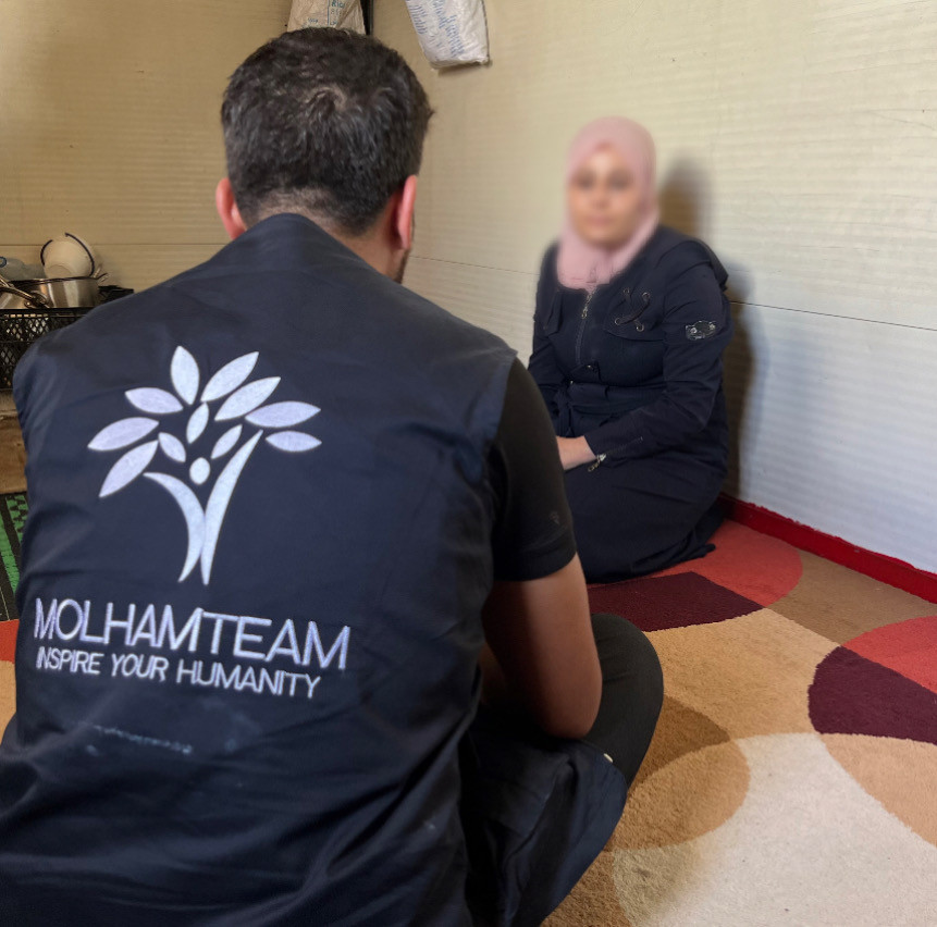Ghalia and her orphaned children need your help.