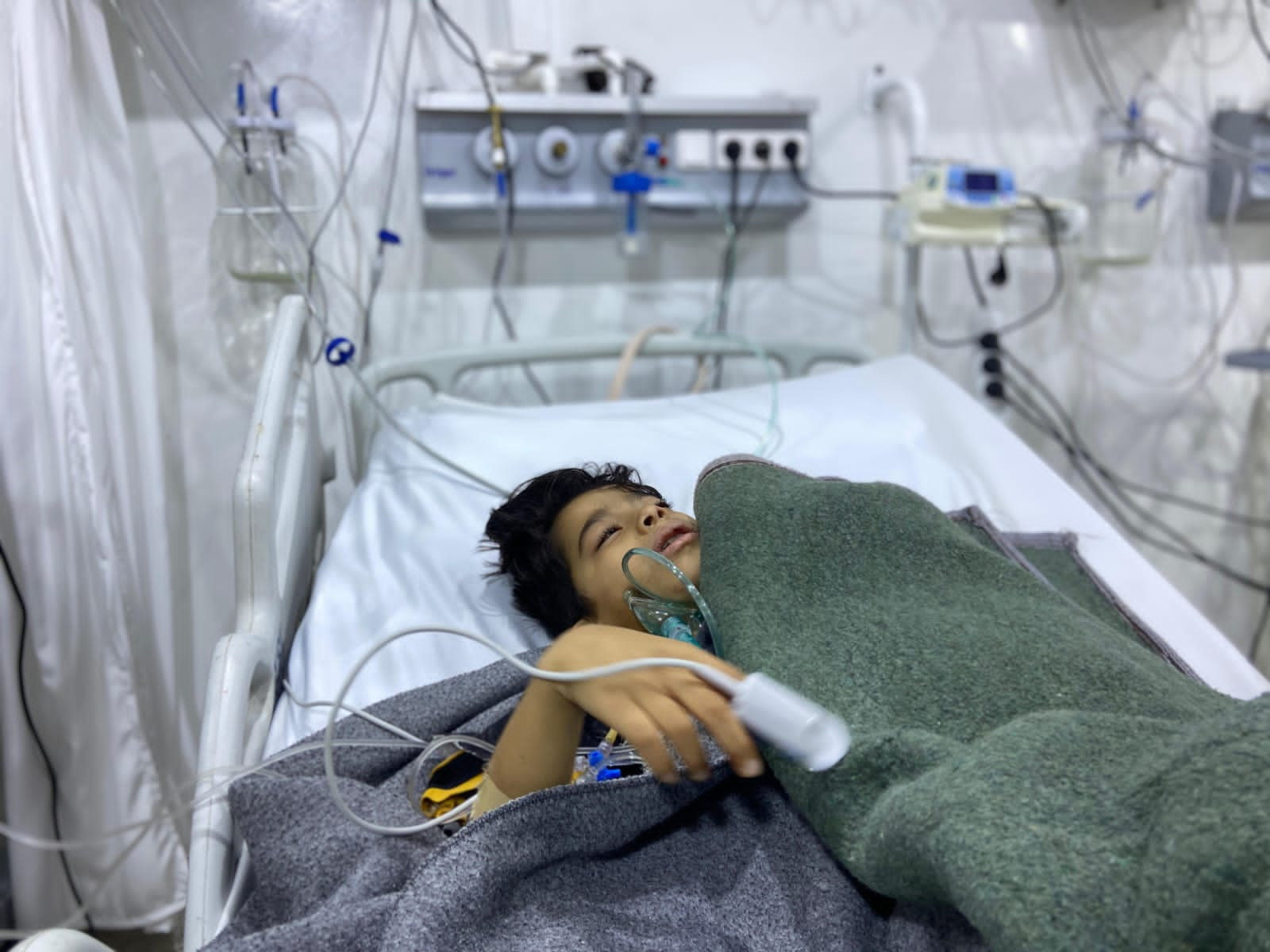 In intensive care waiting for your support!