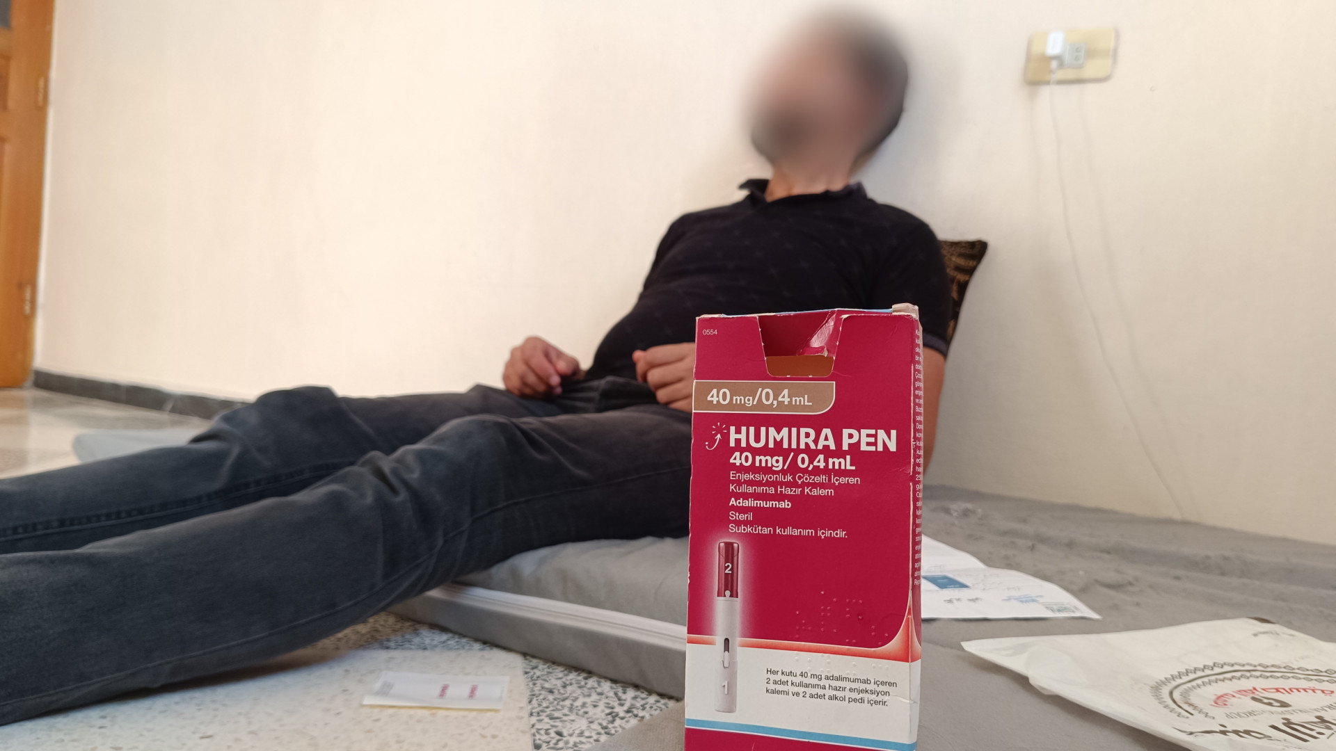 Mohammed Lives Between Pain and Need