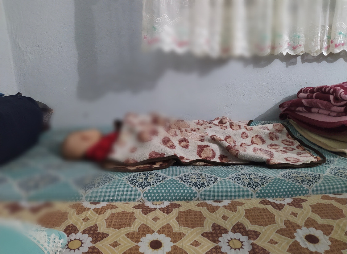 Reem is with spinal cord tumor