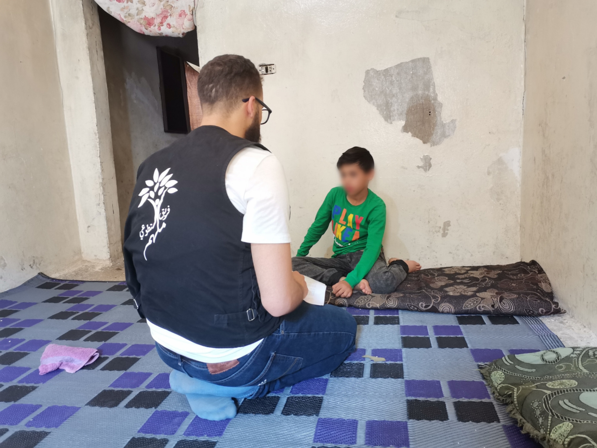 Jasem suffers from a rare skin disease and needs ointments.