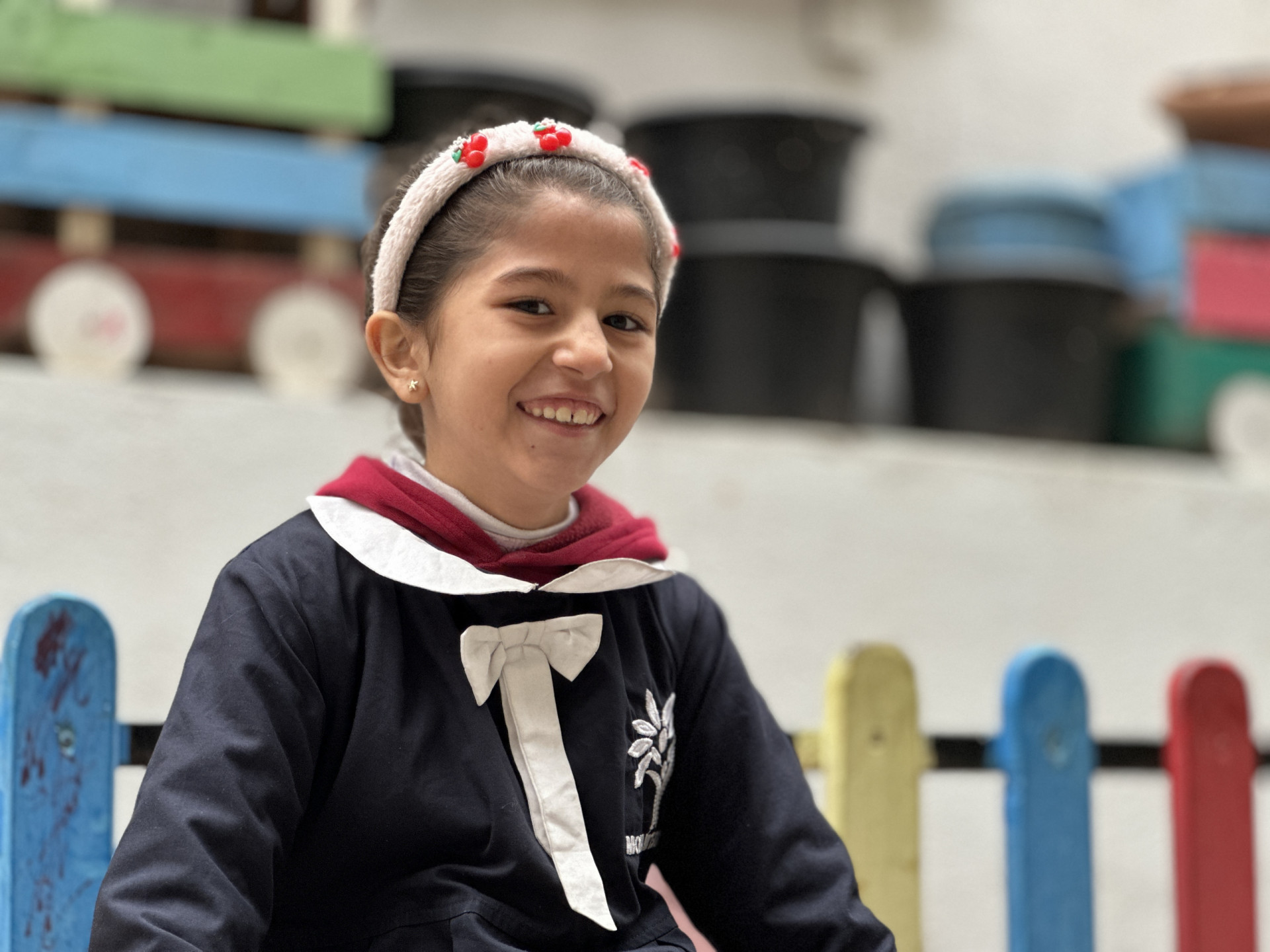 همسة طفلة يتيمة بحاجة لكفالة تعليمية