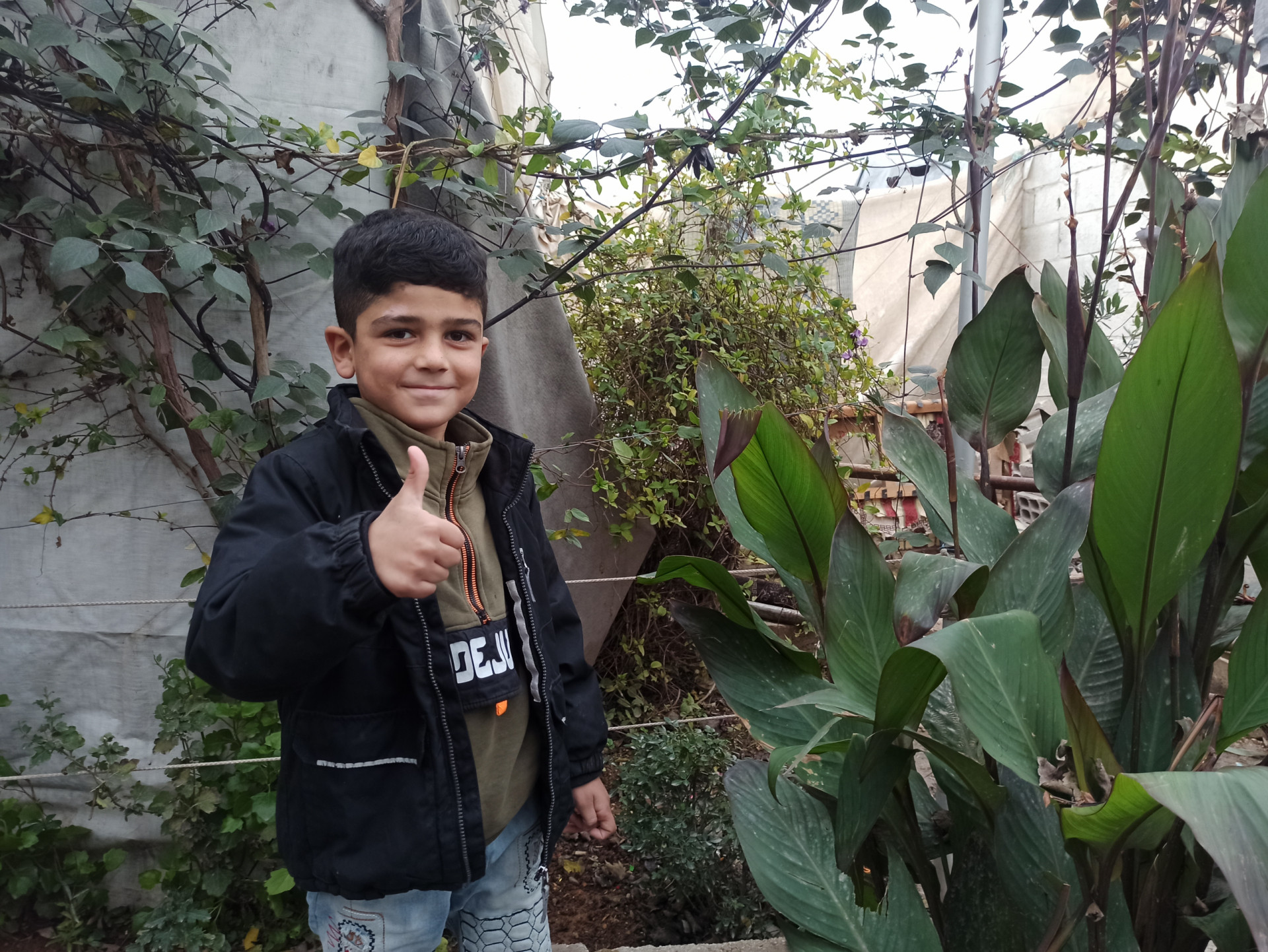 Mohamad, an orphan from rural Homs