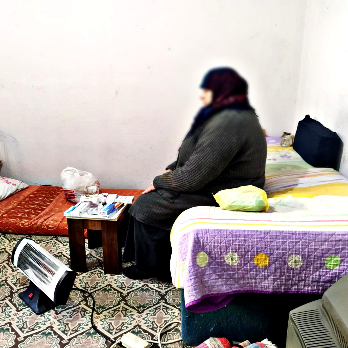 Poverty and disease made her eat from trash cans!