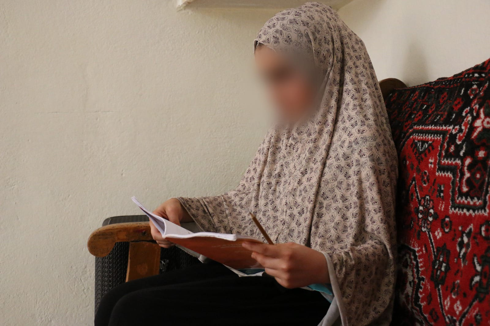 Farah is a child from Idlib city