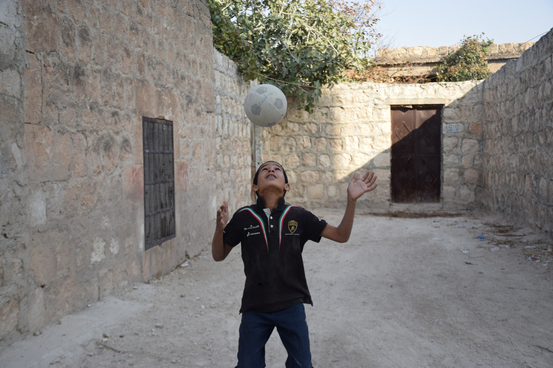 Saif is a child from Homs