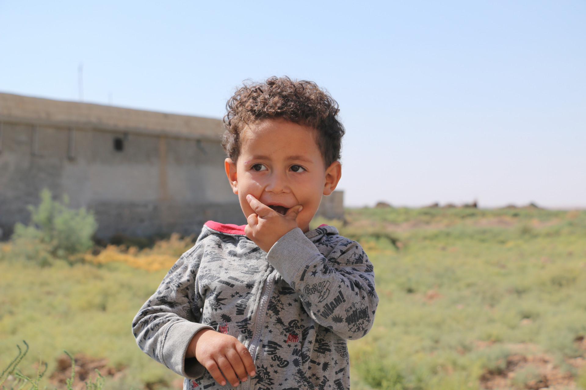 Hassan, an orphan from Raqqa