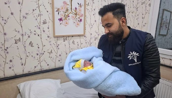 Hamza is a baby who needs and MRI urgently!