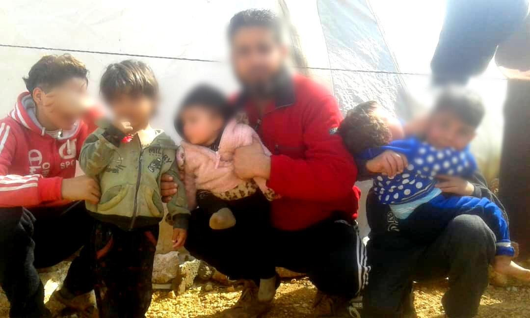 A displaced family needs help