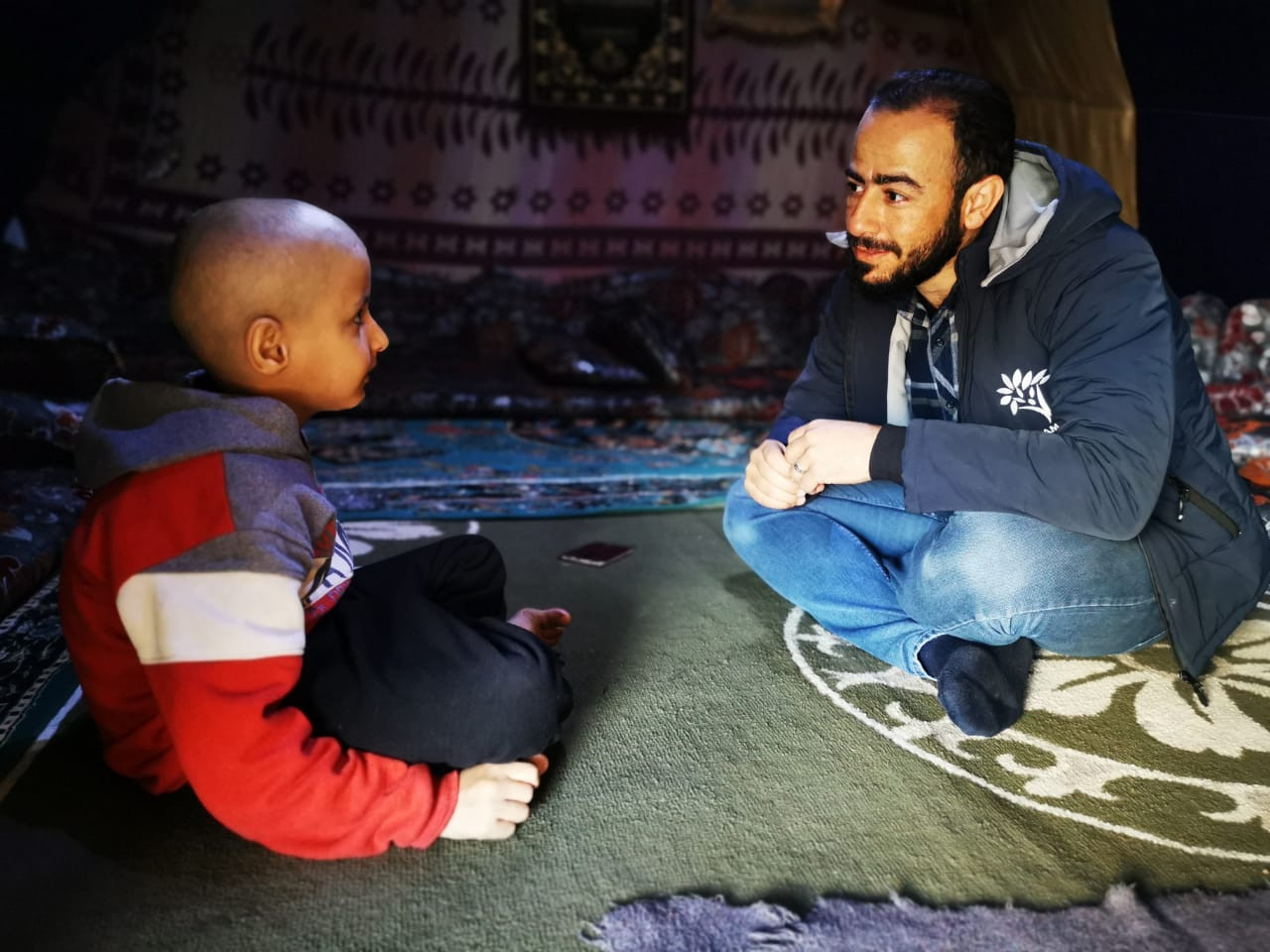 Little Omar suffers from leukemia