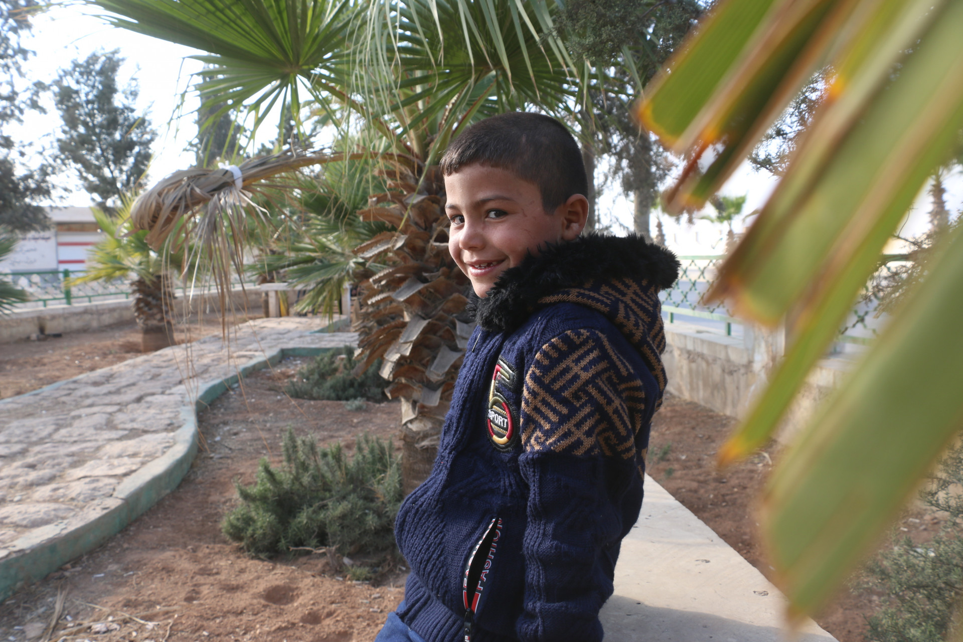 Abdulsalam, ein Halbwaisenkind aus Aleppo