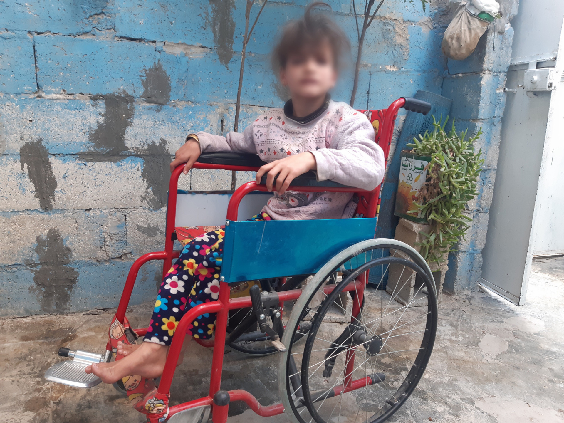 Hasnaa is an orphan suffering from cerebral atrophy and needs your help