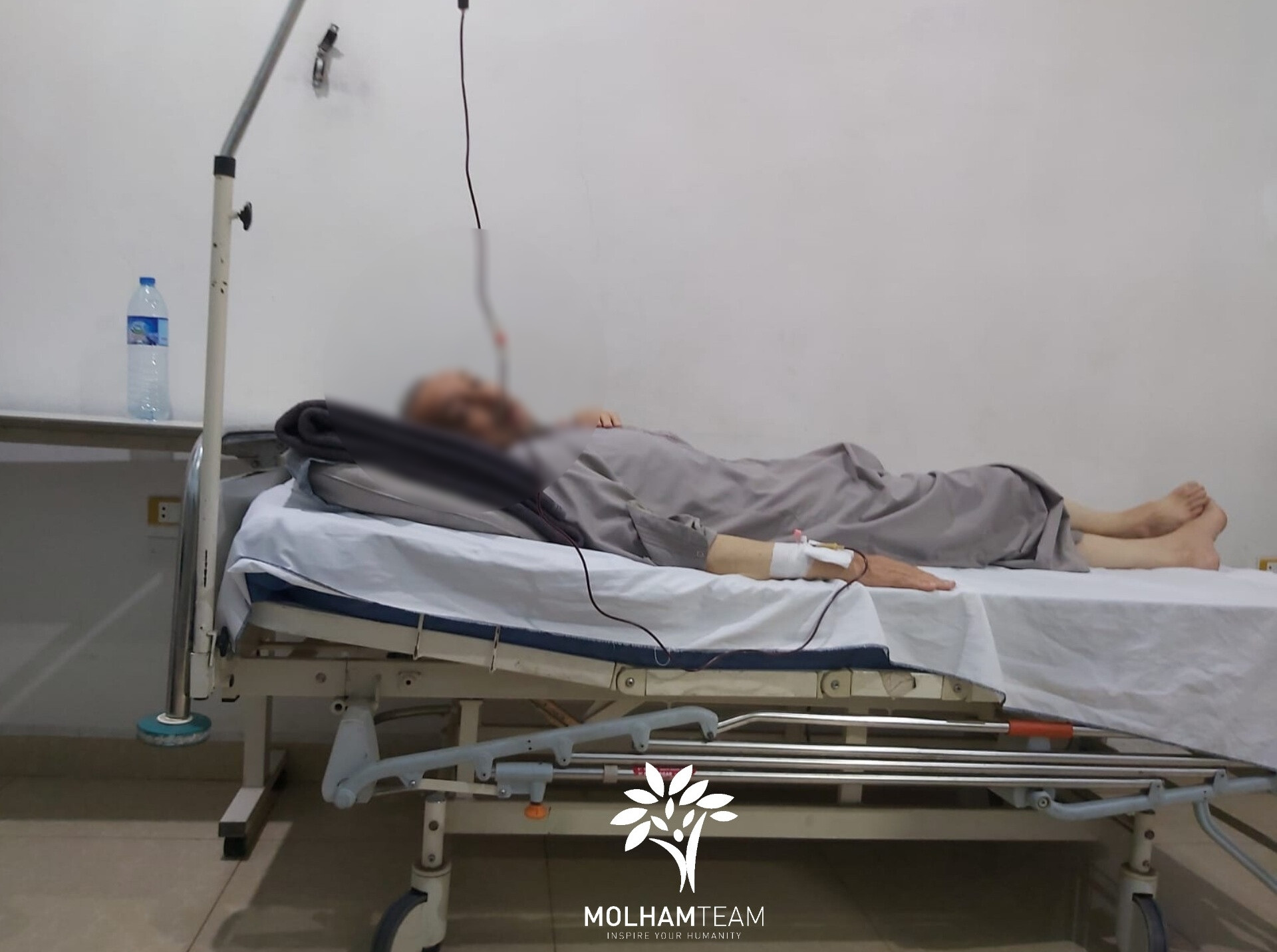 Mohammad has cancer and needs chemotherapy