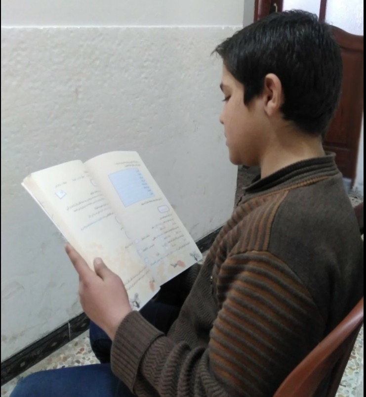 Ammar is an orphan child from Idlib