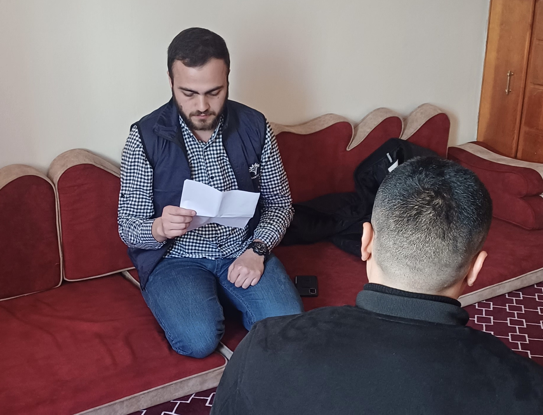 Be a hand of kindness reaching out to Abu Saba and his family.