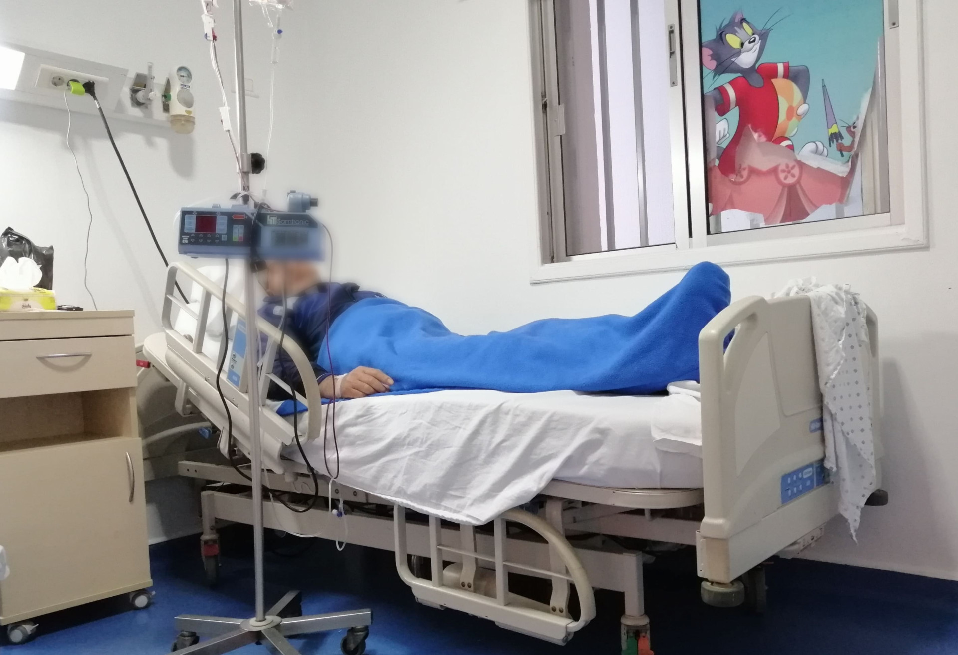 Mustafa suffers from colon cancer and needs surgery