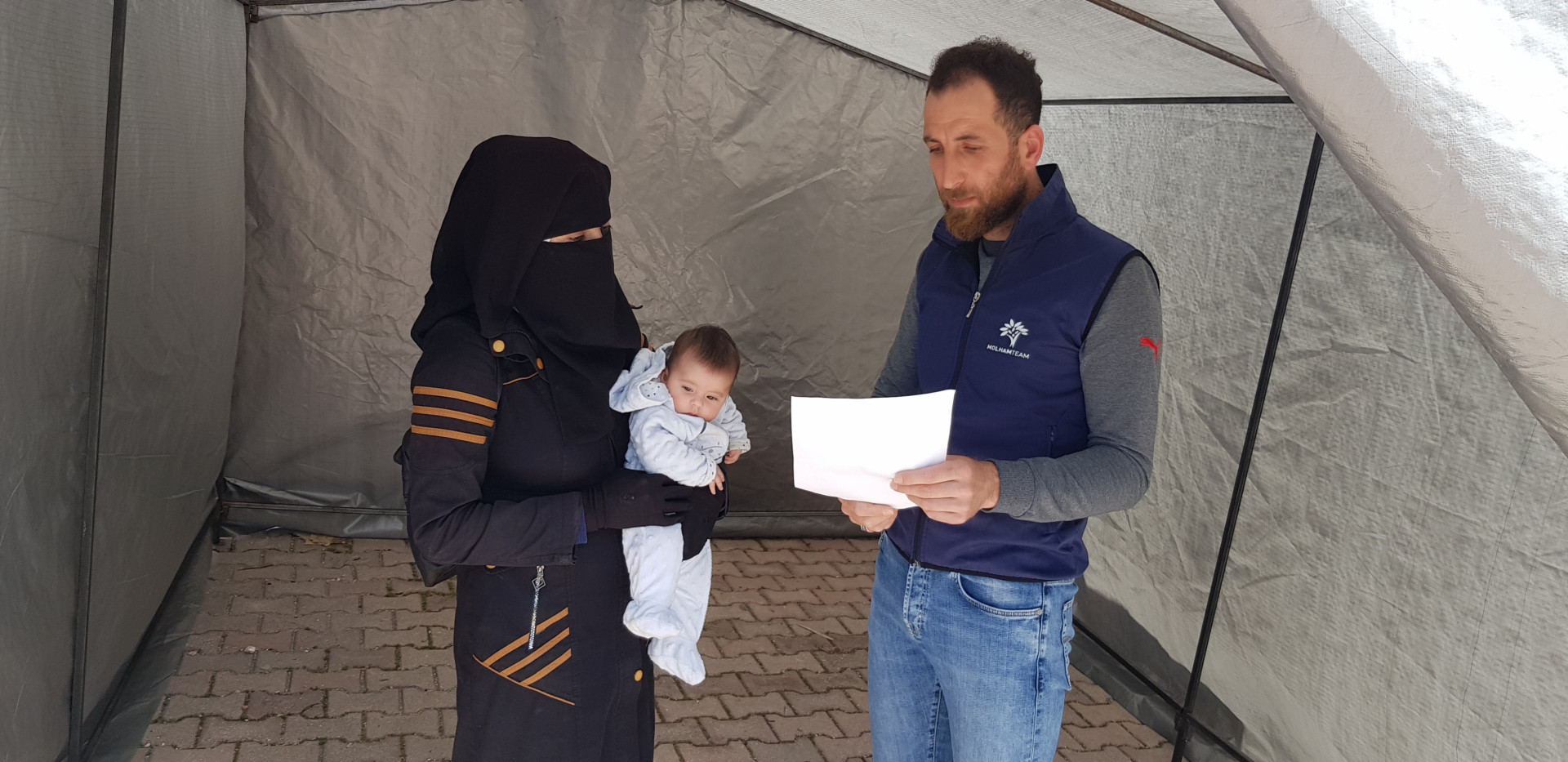 Rabia's family live in a bad living situation