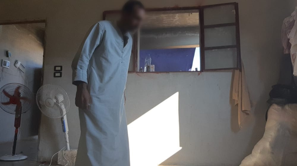 Khaled suffers from back pain and needs your help