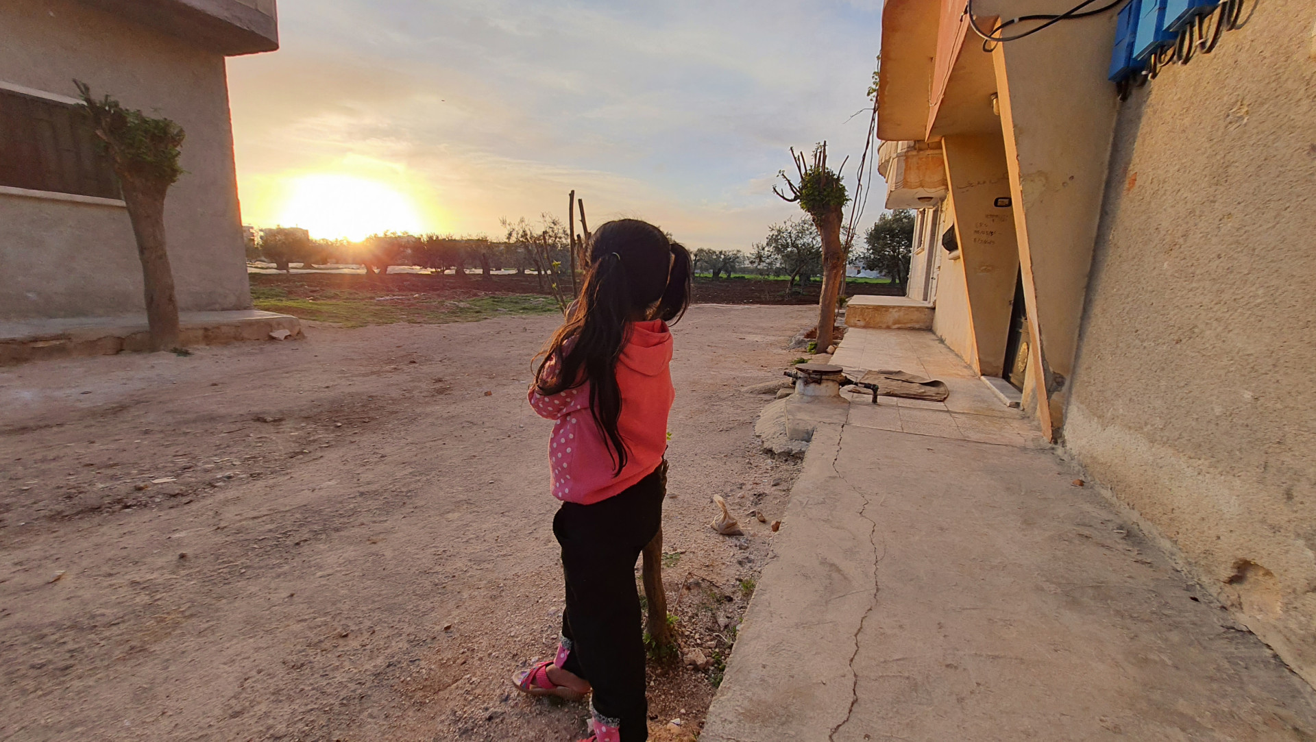 Hadeel is a girl from Homs