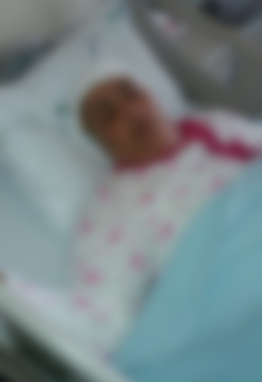A woman with many diseases
