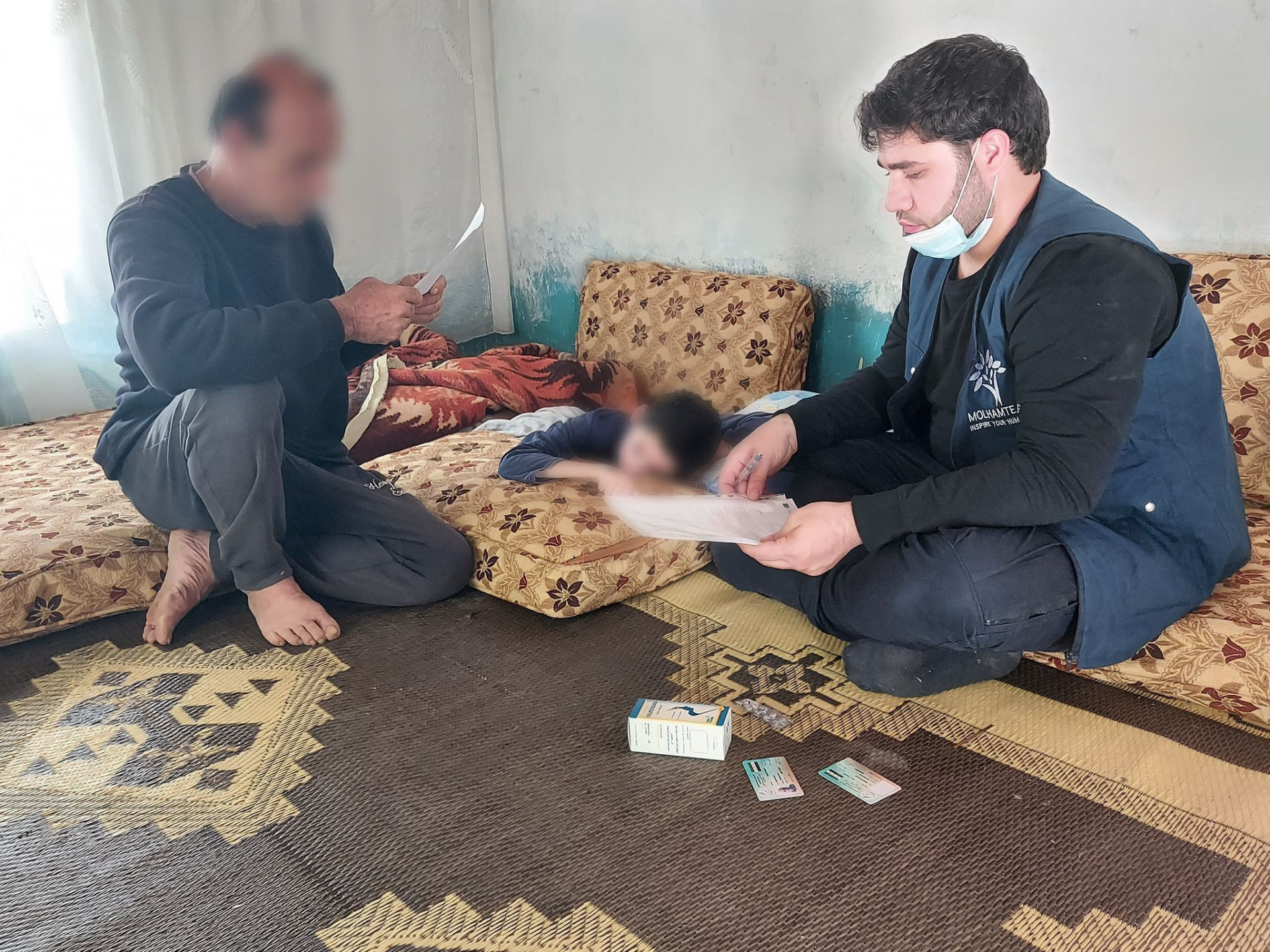 Mohammad is with cerebral atrophy