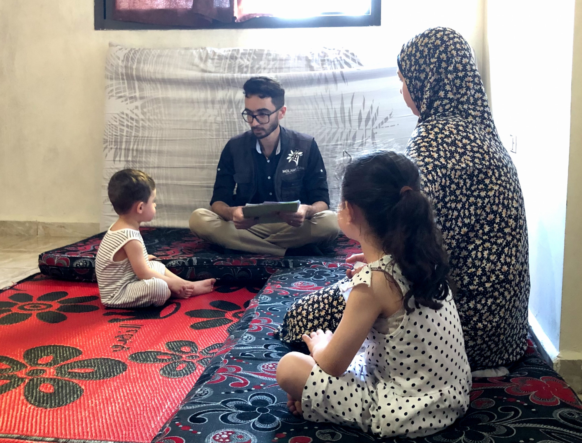 Sick children and difficult living conditions. Is there anyone to support them?