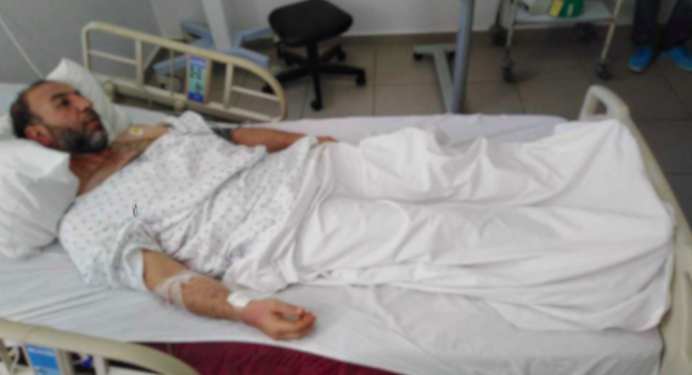 A patient man needs cardiac catheterization