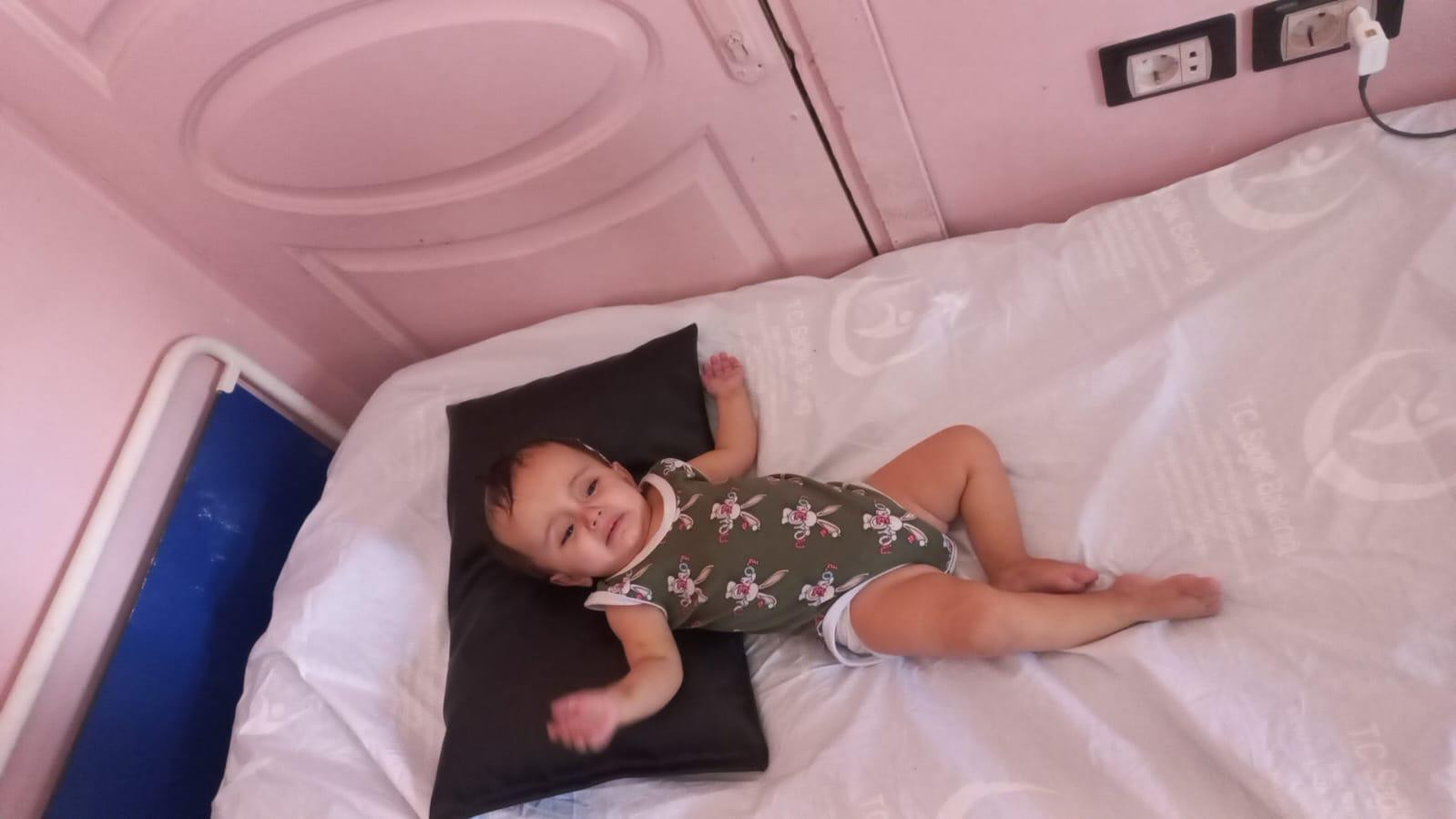 Cerebral hemorrhage requires a shunt surgery, but her family can't afford the costs.