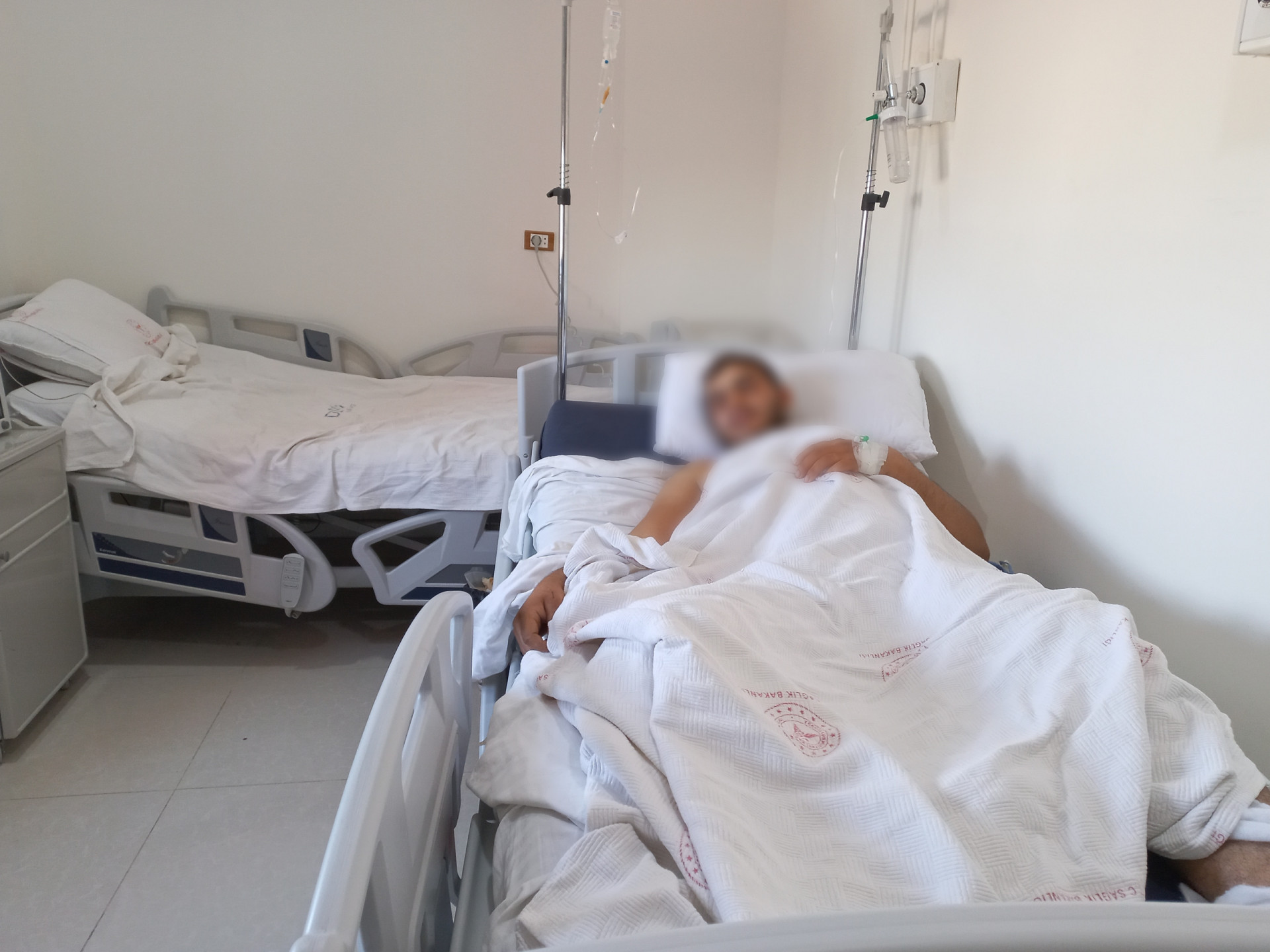 Wajdi had a traffic accident that changed his life
