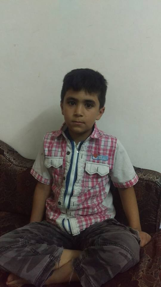 A child in need for tonsillitis